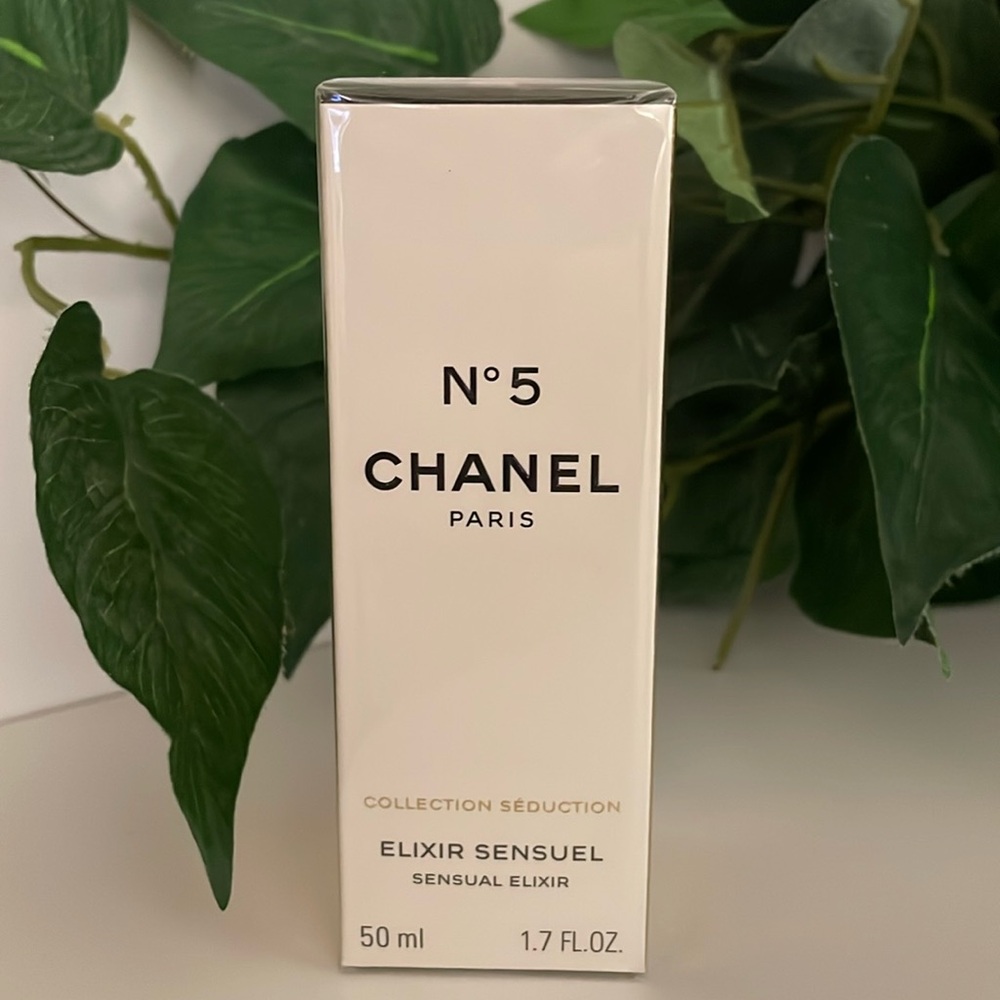 Vintage Chanel No5 Paris Elixir Sensuel Collection Seduction 1.7 FL. OZ. 50ml.